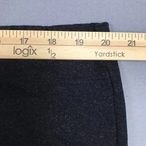 Eileen Fisher Ponte Knit Stretch Pull On Pants Women's Size 3X Black Melange - Picture 9 of 15